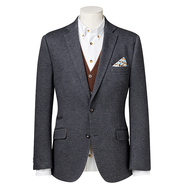 Man Wool Suit Grey